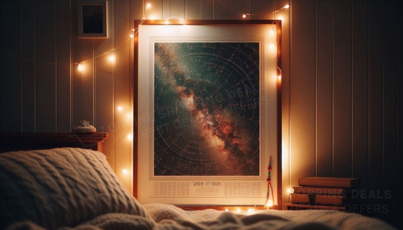 Buy Custom Star Map - A Unique Memory Raksha Bandhan Gift for Brother